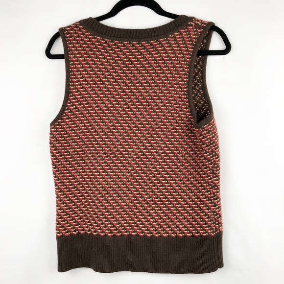 Talbots Round Neck Sweater Vest Small - EUC - Picture 5 of 5